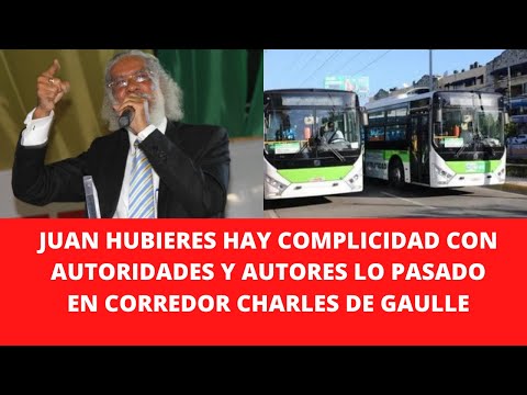 JUAN HUBIERES HAY COMPLICIDAD CON AUTORIDADES Y AUTORES LO PASADO EN CORREDOR CHARLES DE GAULLE