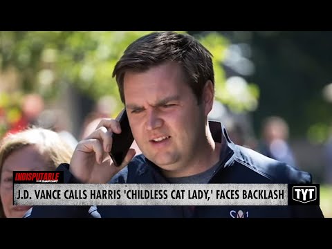 J.D. Vance's 'Childless Cat Lady' Attack On Harris Backfires