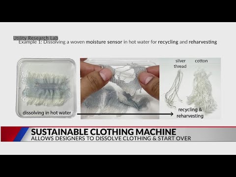 CU Boulder researchers working on dissolvable clothing