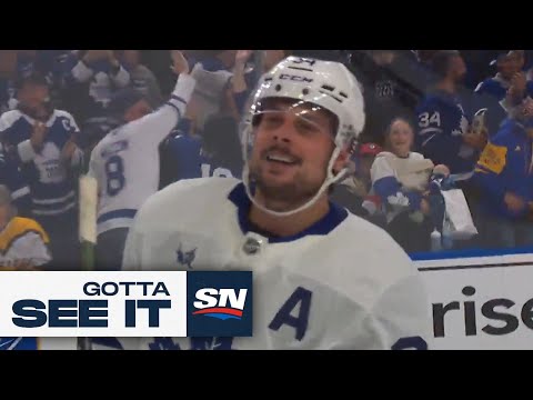 GOTTA SEE IT: Auston Matthews Secures Second 60-Goal Season With Greasy Finish