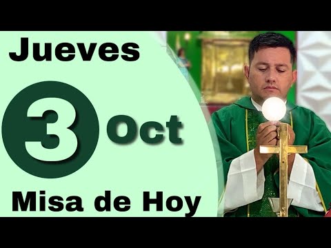 MISA DE HOY Jueves 03 de Octubre  de 2024- Padre Ricardo Prato