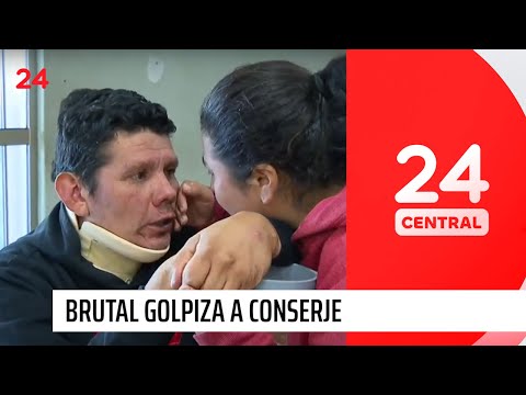 Enfermero formalizado por brutal golpiza a conserje | 24 Horas TVN Chile