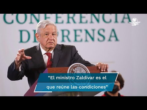 Ningún ministro que propuse puede encabezar reforma al Poder Judicial, solo Zaldívar: AMLO