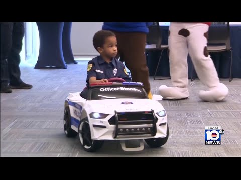 Make-A-Wish fulfills boy's wish to be a Florida police officer