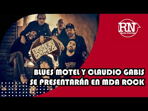 Claudio Gabis y Blues Motel realizarán una presentación en el MDA Rock