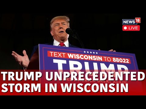 Donald Trump LIVE | Trump On Economy, Immigration At Waukesha | Trump's Bid To Win Back Wisconsin
