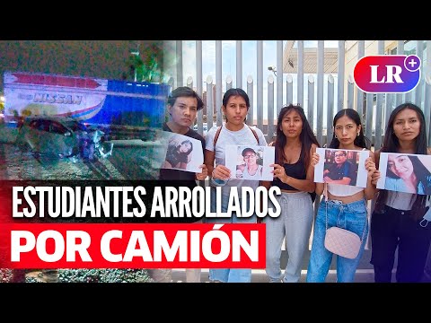 Chiclayo: 5 ESTUDIANTES FUERON ARROLLADOS cuando salían de la UNIVERSIDAD PEDRO RUIZ GALLO | #LR