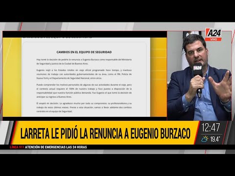 Rodríguez Larreta le pidió la renuncia a Eugenio Burzaco y lo reemplazará Gustavo Coria