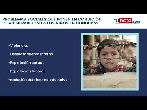 Niñez hondureña está en situación de vulnerabilidad producto de la violencia