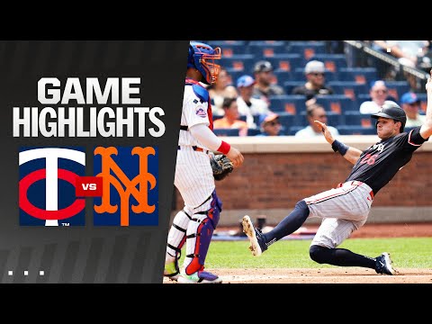 Twins vs. Mets Game Highlights (7/31/24) | MLB Highlights