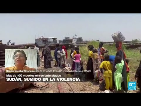 Beatriz Escobar: 'Refugiados sudaneses son sometidos a malos tratos que ponen en riesgo su vida'