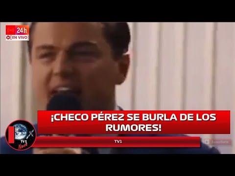 Checo Pérez se burla de los rumores de su salida de Red Bull con escena del Lobo de Wall Street