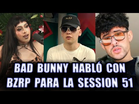 BAD BUNNY hizo la conexión entre BZRP y VILLANO ANTILLANO