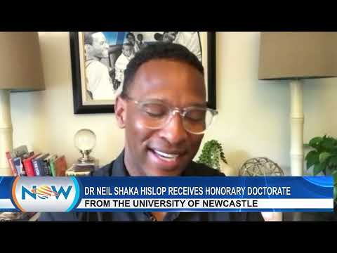Dr Neil Shaka Hislop Receives Honouray Doctorate