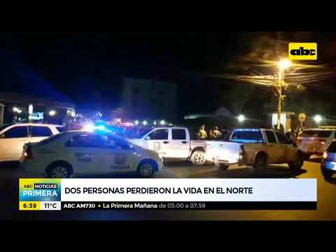 Asesinan a dos personas en Pedro Juan Caballero