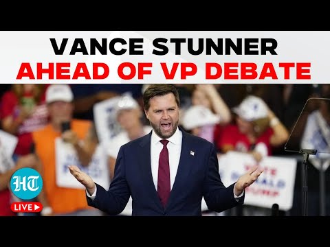 Vance LIVE | Trump's Running Mate JD Vance 'Looking Forward' To Debating Tim Walz | US Elections