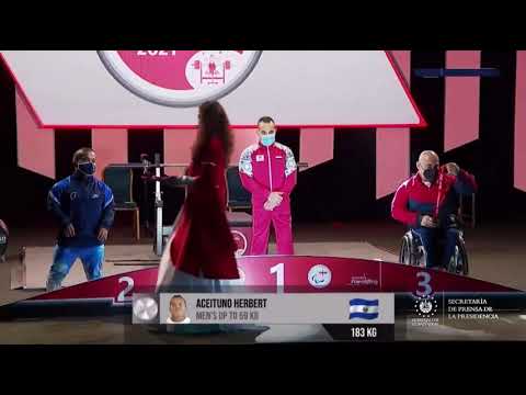 Atleta salvadoreño logra medalla de plata en Campeonato Mundial de Parapowerlifting Tiflis 2021