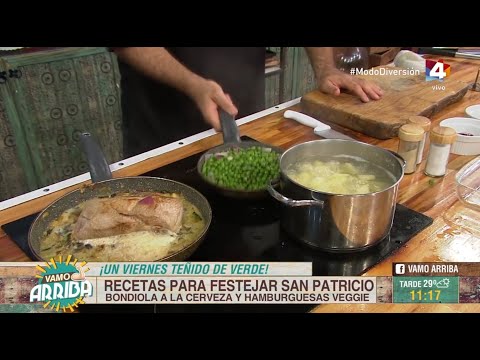 Vamo Arriba - Recetas para festejar San Patricio: Bondiola a la cerveza y hamburguesas veggie