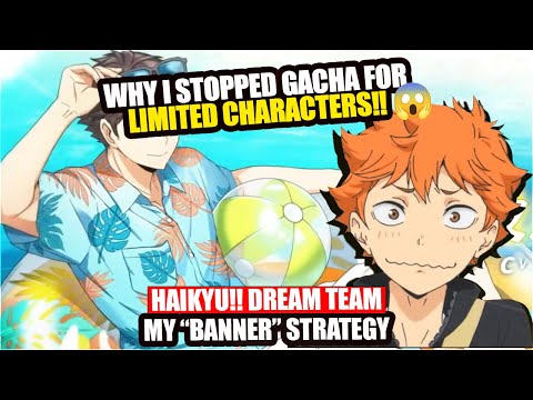 WHY I STOPPED GACHA FOR THESE LIMITED CHARACTERS! 😱 | HAIKYU!! TOUCH THE DREAM