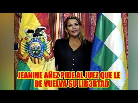 JEANINE AÑEZ PIDE AL JUEZ CESE DE SU D3TENSIÓN PR3VENTIVA..