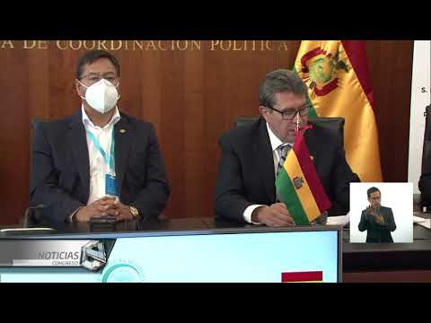 Senado recibe a presidente de Bolivia