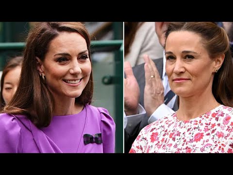 Kate Middleton à Wimbledon : la princesse de Galles resplendissante avec Charlotte et sa sœur Pippa