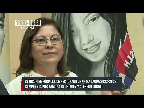 Inscriben fórmula de rectorado para dirigir la UNAN-Managua 2022-2026 - Nicaragua