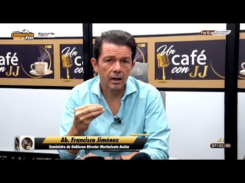 Francisco Jiménez: DANIEL NOBOA NO TIENE EQUIPO para gobernar - Un Café con JJ - Noticias