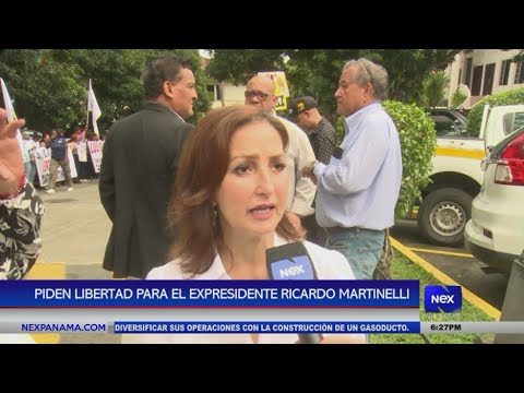 Piden libertad para el expresidente Ricardo Martinelli