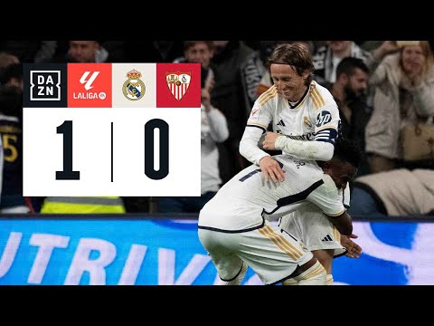 Real Madrid vs Sevilla FC (1-0) | Resumen y goles | Highlights LALIGA EA SPORTS