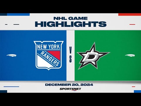 NHL Highlights | Rangers vs. Stars - December 20, 2024