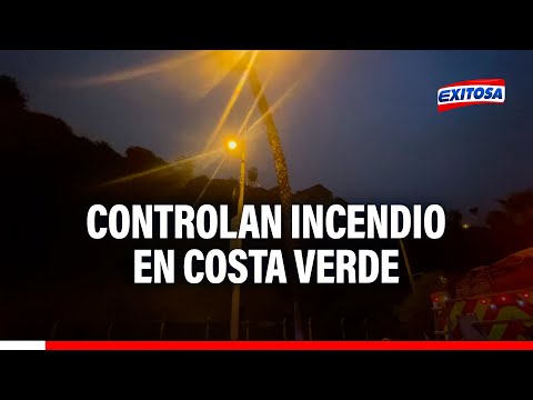 Incendio en la Costa Verde: Controlan siniestro tras más de 5 horas en Barranco