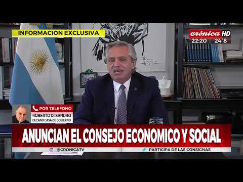 Anuncian el consejo económico y social