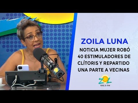 Zoila Luna comenta noticia mujer robó 40 estimuladores de clítoris y repartió una parte a vecinas