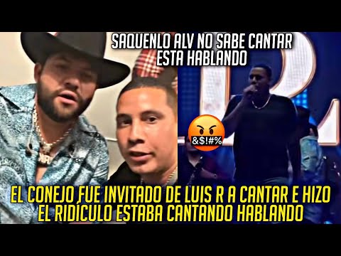 EL CONEJO CANTO EN CONCIERTO DE LUIS R CONRIQUEZ CANTO FEO ESTO PASO DEJO EN MAL A MARKITOS TOYS?