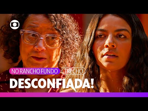 Castorina diz que anel de turmalina paraíba foi presente de Blandina! | No Rancho Fundo | TV Globo