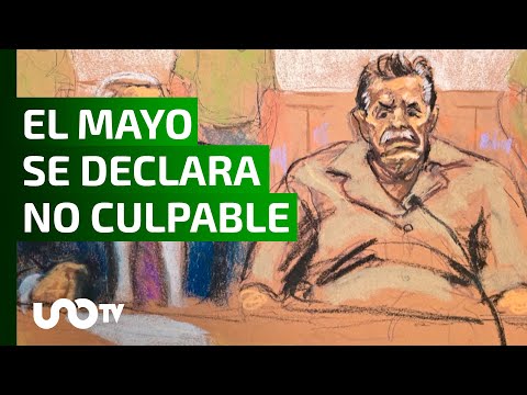 El Mayo Zambada se declara no culpable en NY; seguirá preso.