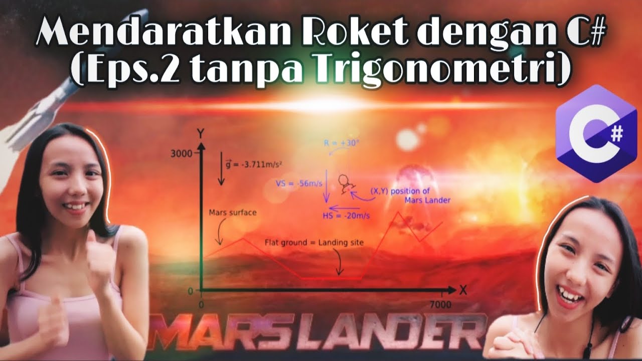 image from Mars Lander 2 - C# tutorial - CodinGame