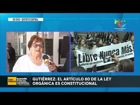 Doris Gutiérrez: El artículo de la Ley Orgánica del CN es constitucional