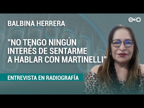 Balbina Herrera descartó negociación por caso Pinchazos | RadioGrafía