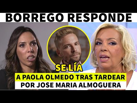 Carmen Borrego Explota en Directo ¡No Soporta Más los Ataques de Paola Olmedo!