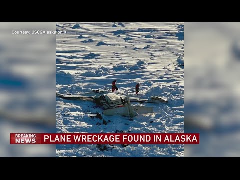 Plane located that matches the one that went missing in Alaska with 10 aboard; 3 bodies found