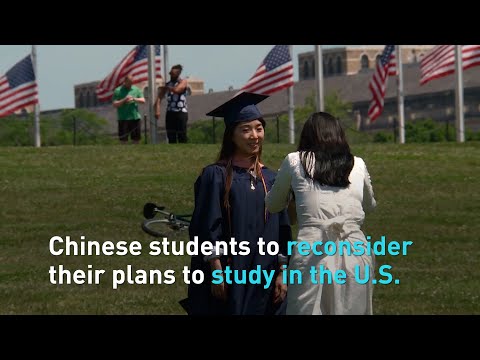 Chinese students to reconsider their plans to study in the U.S.