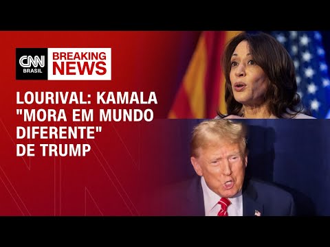 Lourival: Kamala mora em mundo diferente de Trump | AMÉRICA DECIDE