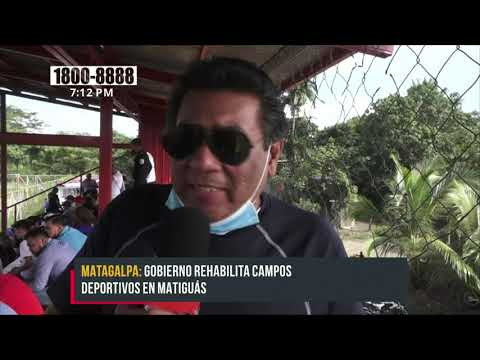 Alcaldía de Matiguás mejora las condiciones del parque de futbol - Nicaragua