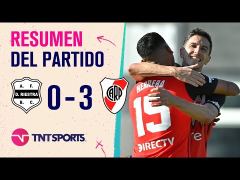 El Millonario no tuvo problemas ante el Guapo  | #DeportivoRiestra 0-3 #River | Resumen