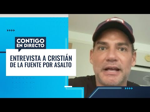 DARÍA VUELTA LA PÁGINA: Cristián de la Fuente comentó sentencia a asaltantes - Contigo en Directo