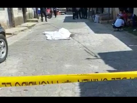 Hombre asesinado a balazos en Villa Nueva