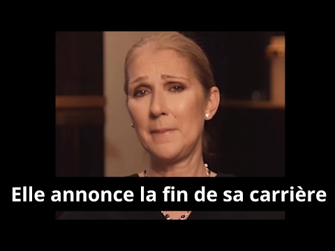 Céline Dion malade annonce en larmes l’annulation de sa tournée et la fin de sa carrière