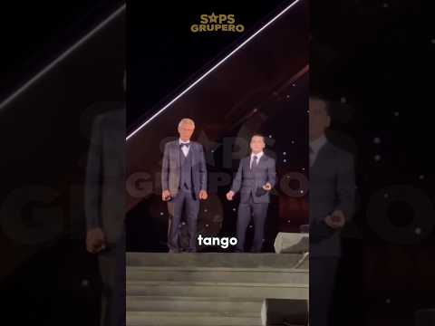 Nodal y Andrea Bocelli son ovacionados #viral #regionalmexicano #christiannodal #chisme #concierto